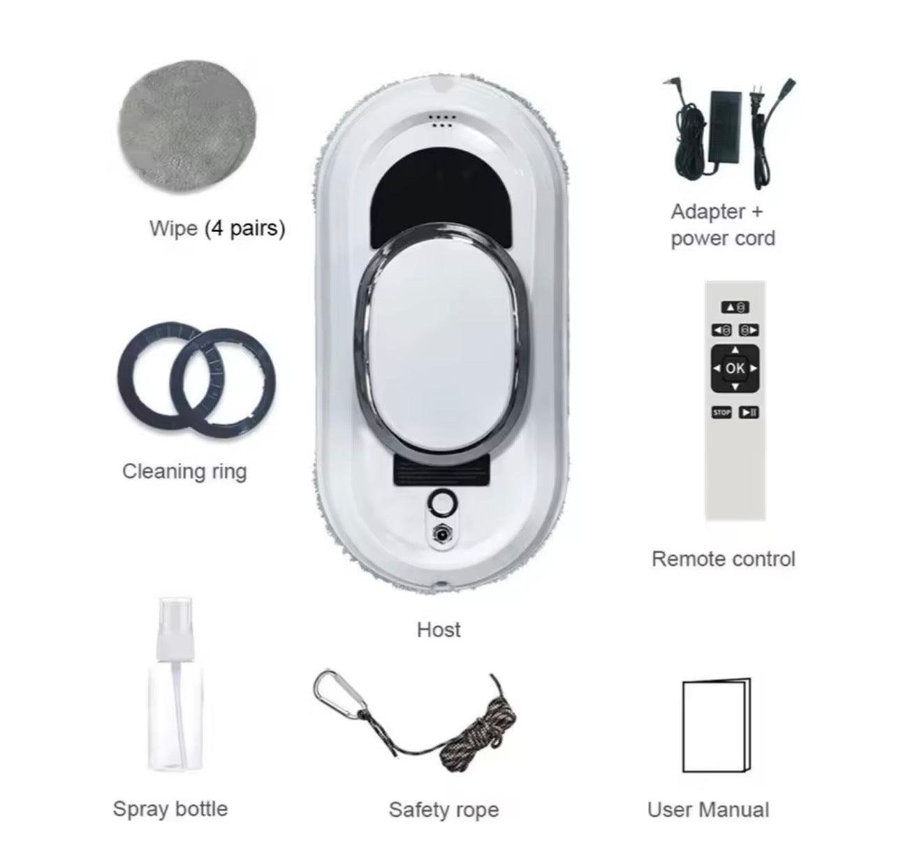 Intelligent Window Cleaning Robot