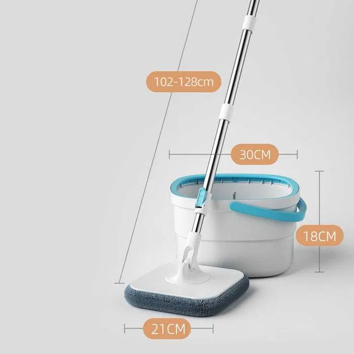 Self-Wringing Smart Mop + 5 Extra Pads