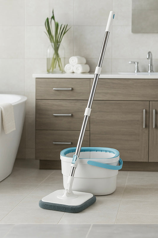 Self-Wringing Smart Mop + 5 Extra Pads