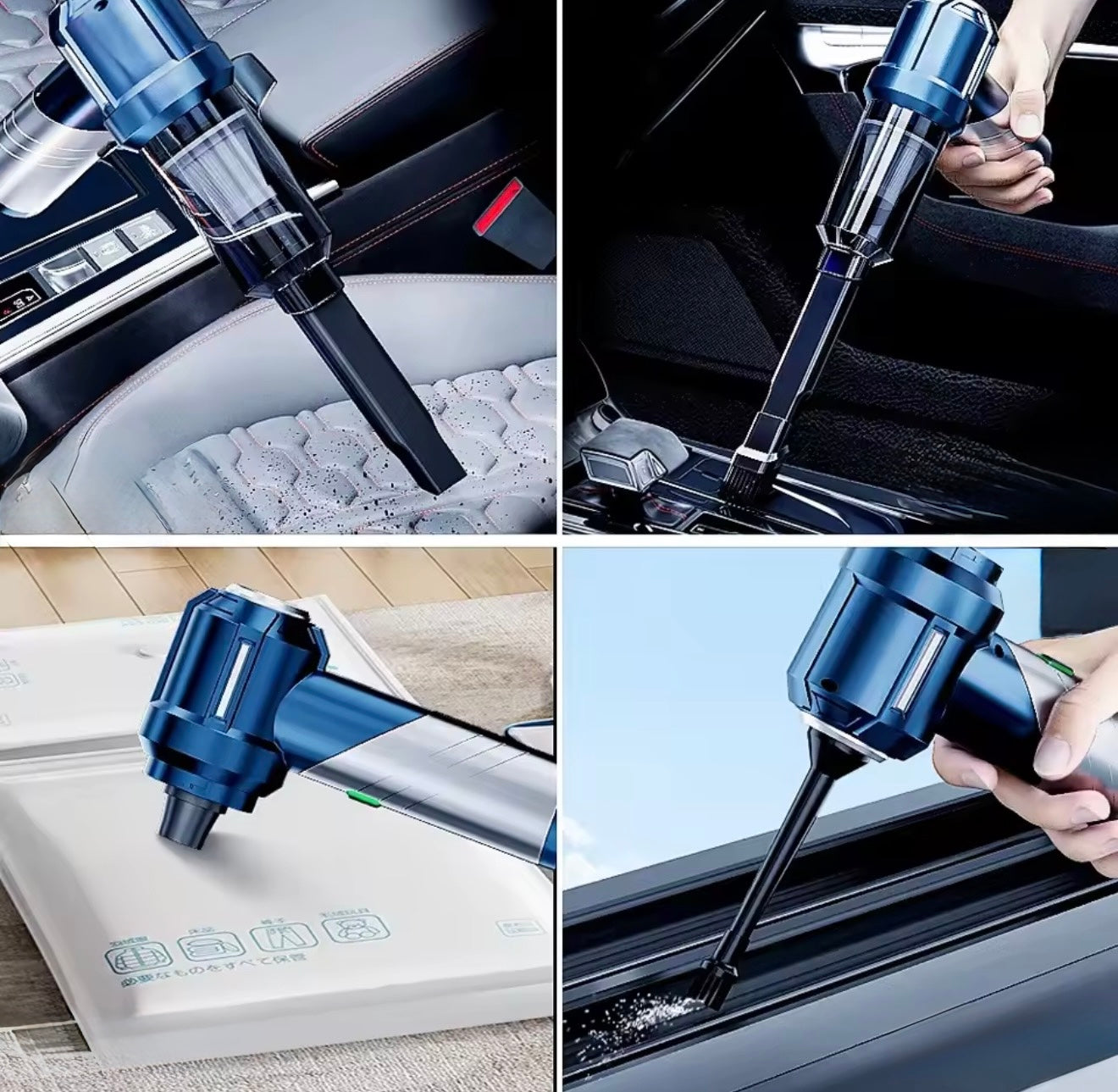 SZUK Wireless Mini Car Vacuum Cleaner – Strong Suction Handheld Device