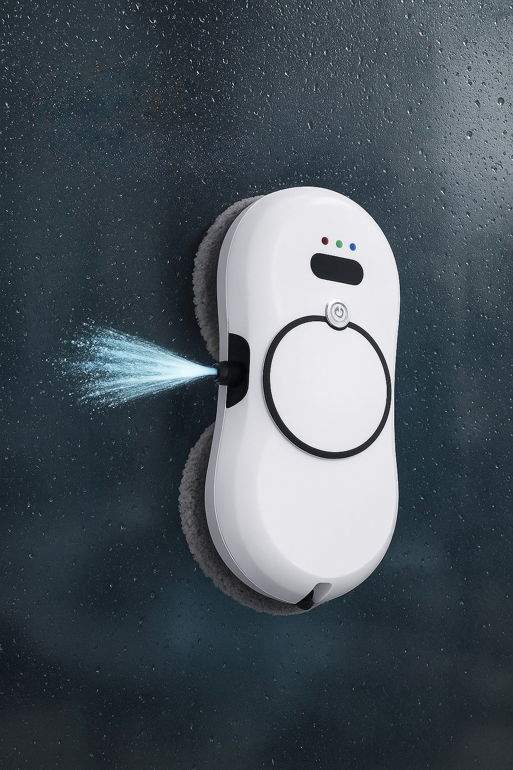 High-Performance Window Cleaning Robot with UPS Backup System