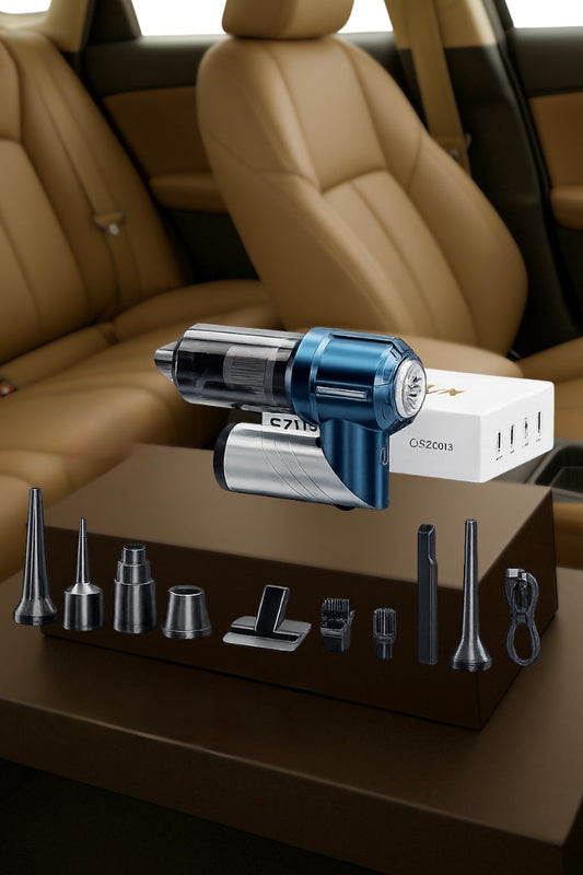 SZUK Wireless Mini Car Vacuum Cleaner – Strong Suction Handheld Device