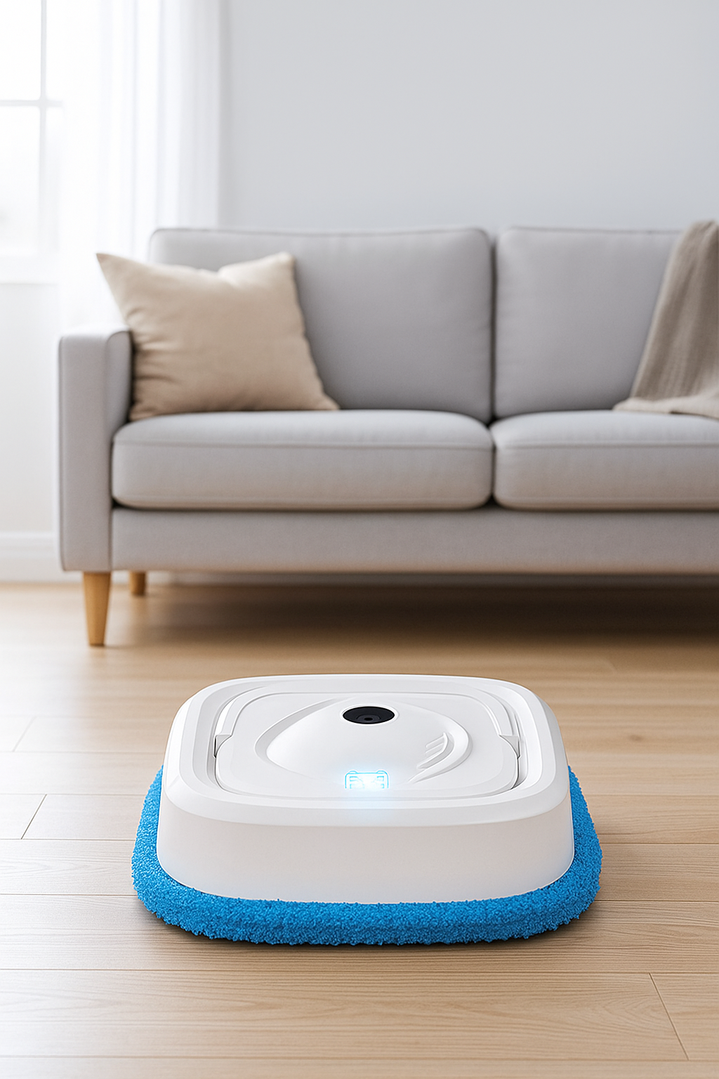 Electric Sweeping Mopping Robot Floor Cleaner USB Rechargeable
