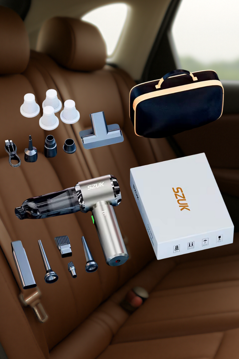 SZUK 2025 Wireless Mini Car Vacuum Cleaner