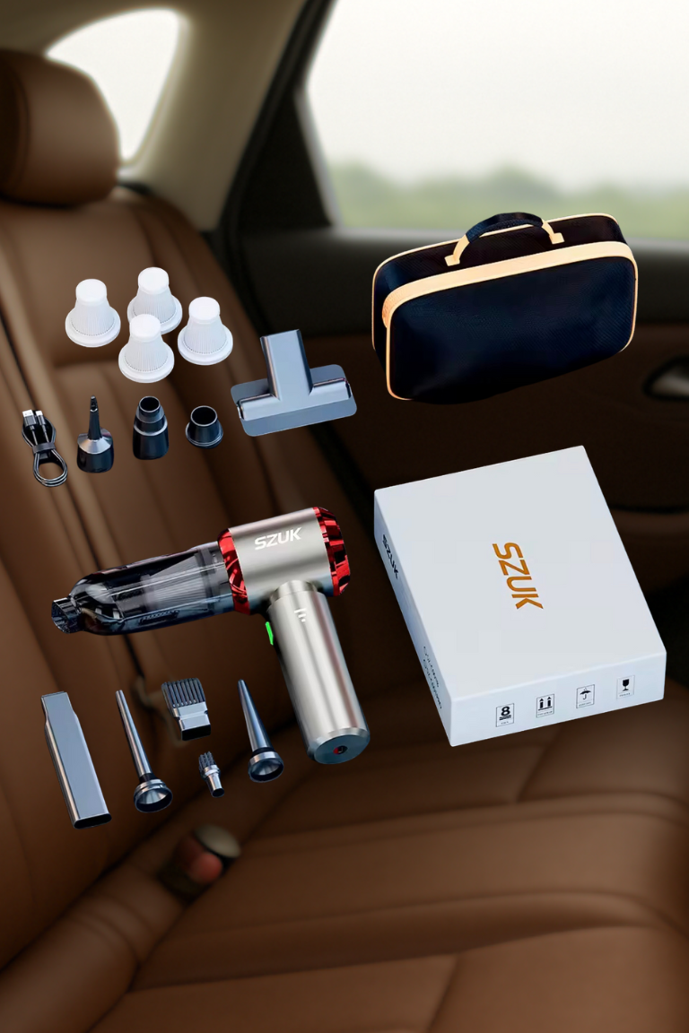 SZUK 2025 Wireless Mini Car Vacuum Cleaner