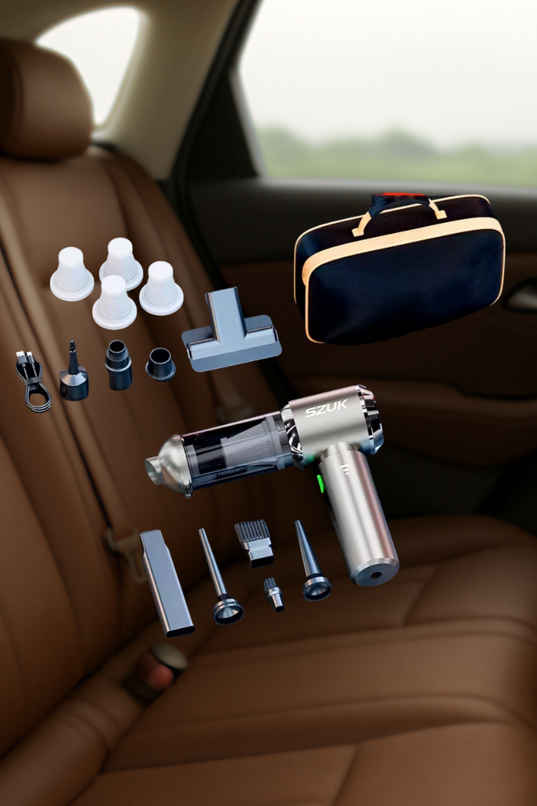 SZUK 2025 Wireless Mini Car Vacuum Cleaner