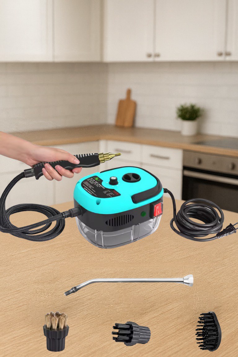 High-Temp Steam Jet Cleaner – Ultimate Kitchen & Car Power Wash